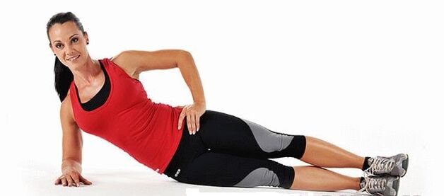 Exercises to lose weight on the abdomen and sides